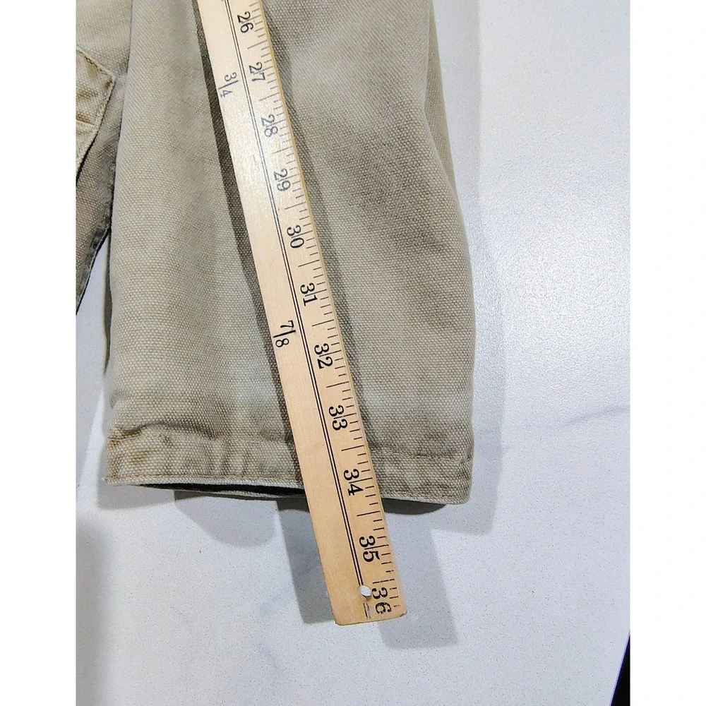 Vintage 80s Banana Republic Jacket  Mens Cotton Canvas Chore  Safari  Field XL